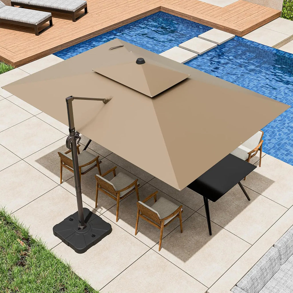 Rectangular  Large Offset Umbrella
