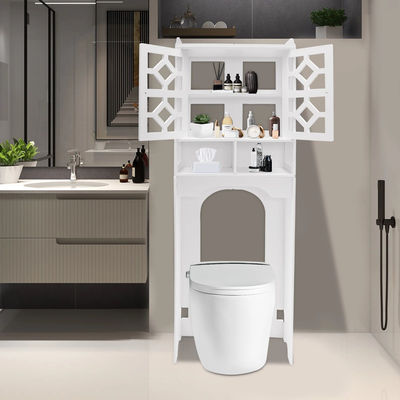 Over The Toilet Storage Cabinet