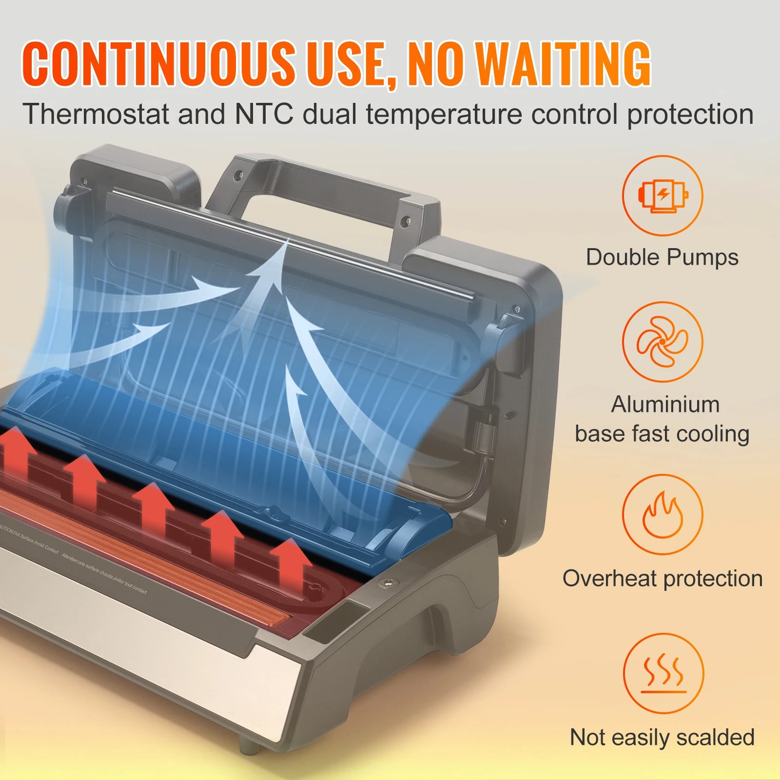 Vacuum Sealer Packaging Machine
