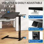 Tilt Top Adjustable Height Table Desk