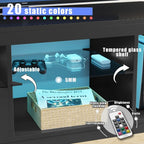 Entertainment Center Console with Storage