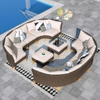 Oversized  Outdoor Patio Furniture Set