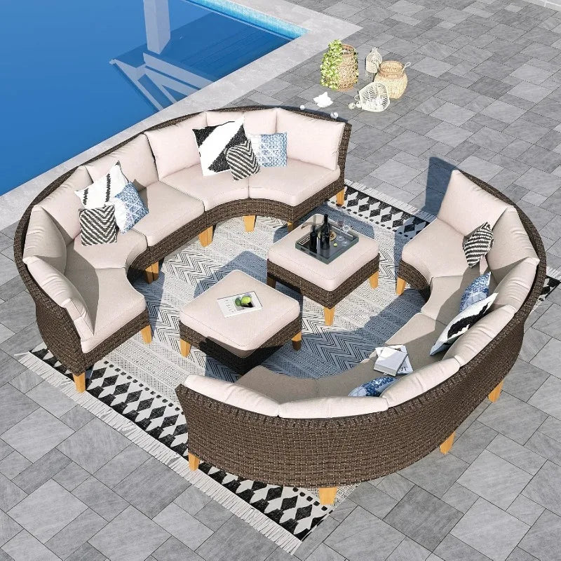 Oversized  Outdoor Patio Furniture Set