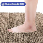 Absorbent Bathroom Mat Set